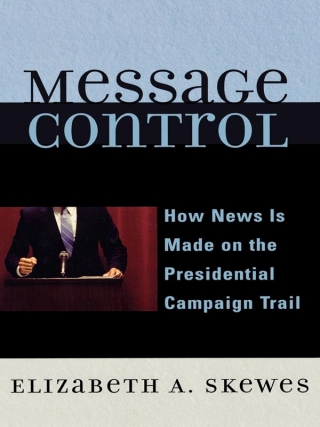 Cover image: Message Control 1st edition 9780742554610