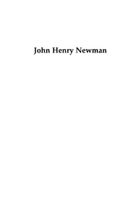 Titelbild: John Henry Newman 9780742532212