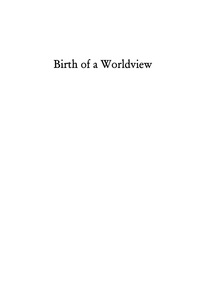 Imagen de portada: Birth of a Worldview 9780847693702