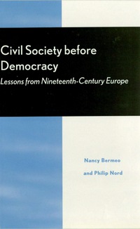 Imagen de portada: Civil Society Before Democracy 9780847695492