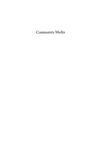 Cover image: Community Media 9780742539242