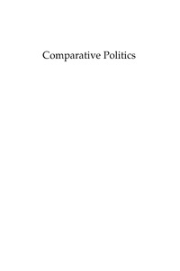 Cover image: Comparative Politics 9780742530355