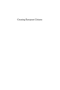 Imagen de portada: Creating European Citizens 9780742554856