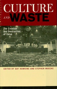 Omslagafbeelding: Culture and Waste 9780742519824