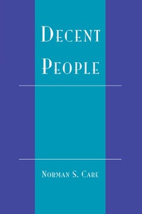 Cover image: Decent People 9780742507081