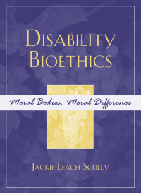 Imagen de portada: Disability Bioethics 9780742551220