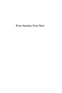 Cover image: Ever Ancient, Ever New 9780742559196