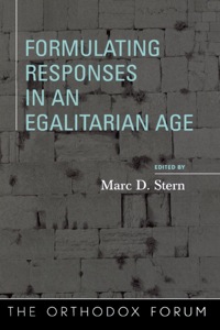 Omslagafbeelding: Formulating Responses in an Egalitarian Age 9780742545984