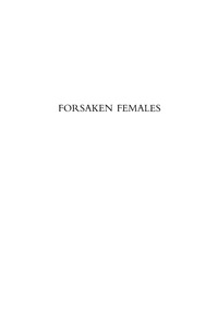 Cover image: Forsaken Females 9780742545793