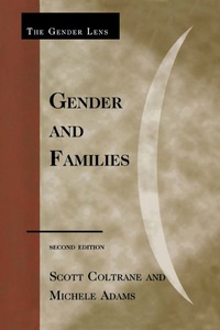 Imagen de portada: Gender and Families 2nd edition 9780742561526