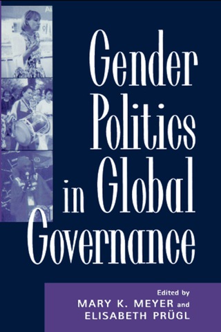 Titelbild: Gender Politics in Global Governance 9780847691609