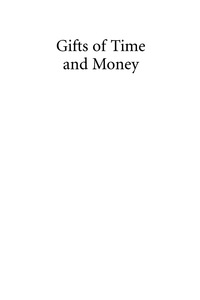 Cover image: Gifts of Time and Money 9780742545045