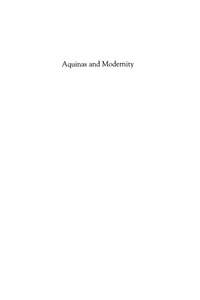 Omslagafbeelding: Aquinas and Modernity 9780742522572