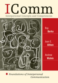 صورة الغلاف: ICOMM: Interpersonal Concepts and Competencies 9780742599628