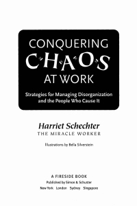 Cover image: Conquering Chaos at Work 9780684863146