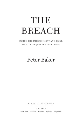 Cover image: The Breach 9781476730073