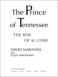 Cover image: The Prince Of Tennessee 9780743210508