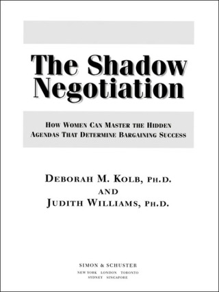 Cover image: The Shadow Negotiation 9780684838403