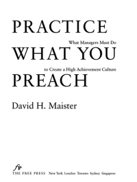 Cover image: Practice What You Preach 9780743223201