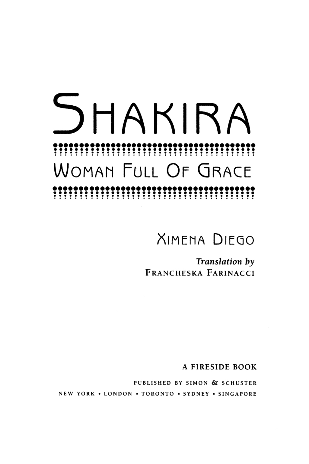 Shakira eBook