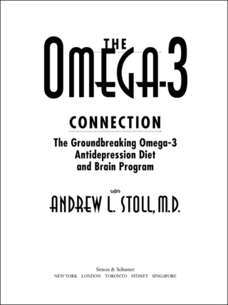 Cover image: The Omega-3 Connection 9780684871394