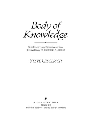 Cover image: Body of Knowledge 9780684862088