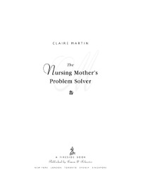 Cover image: The Nursing Mother's Problem Solver 9780684857848