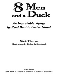 Cover image: 8 Men and a Duck 9780743243094