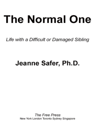 Cover image: The Normal One 9780743211963