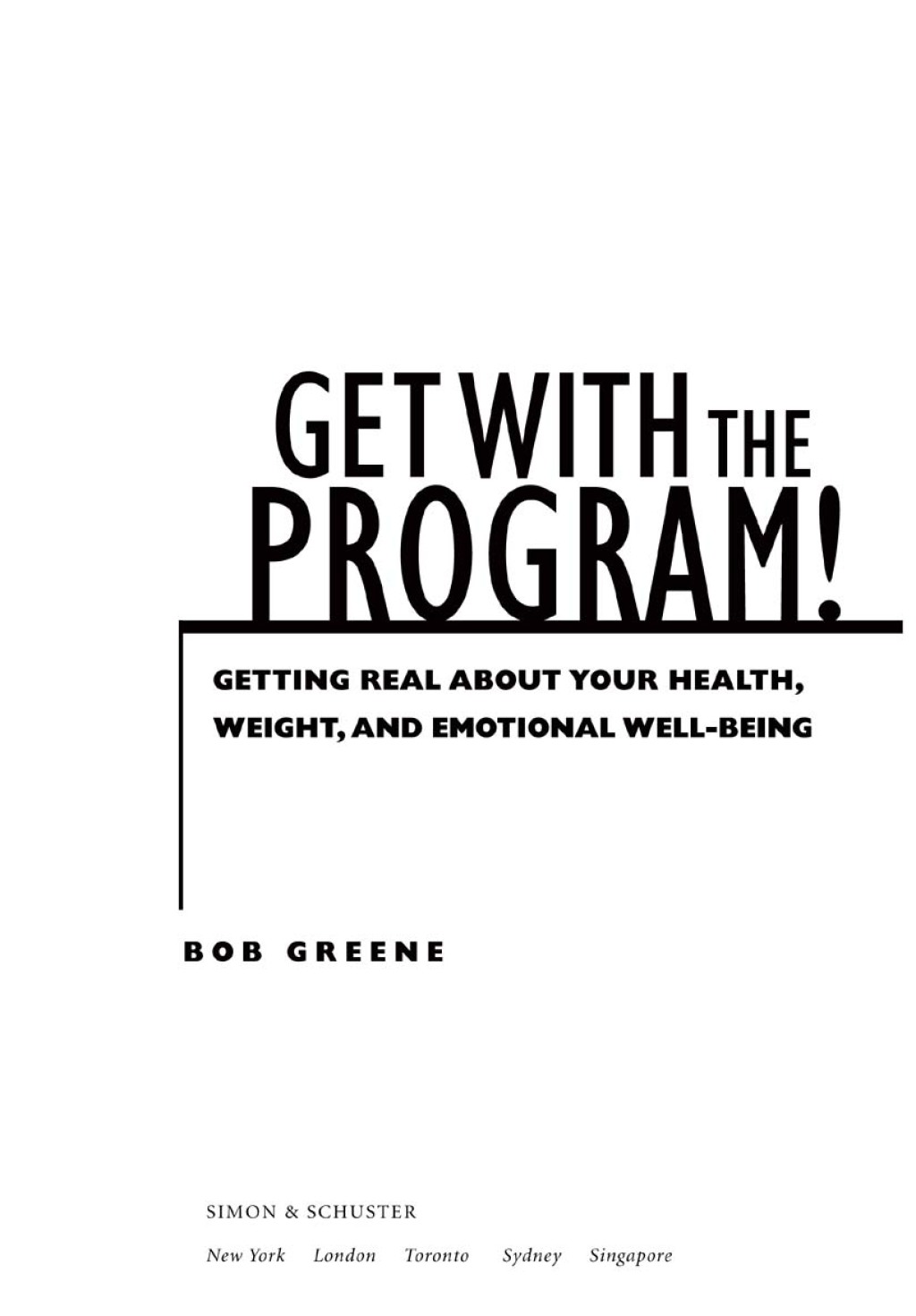 Get With the Program! (eBook)
