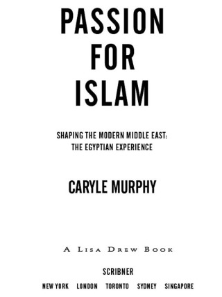 Cover image: Passion for Islam 9781416569572