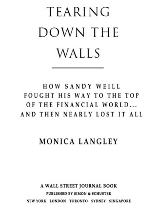 Cover image: Tearing Down the Walls 9780743247269