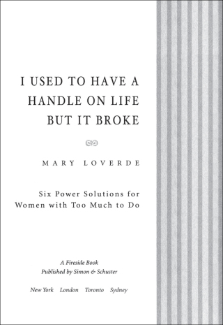 Cover image: I Used to Have a Handle on Life But It Broke 9780684854199