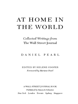 Cover image: At Home in the World 9780743243179