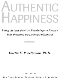 Cover image: Authentic Happiness 9780743222983
