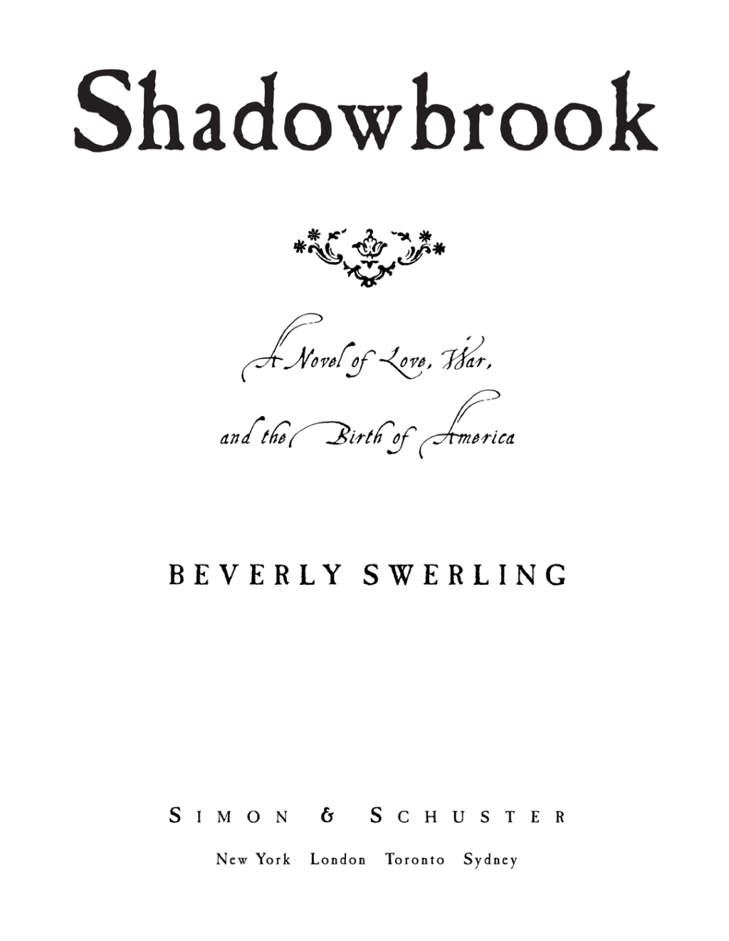 Shadowbrook (eBook)
