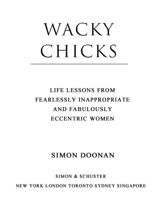 Cover image: Wacky Chicks 9780743257893