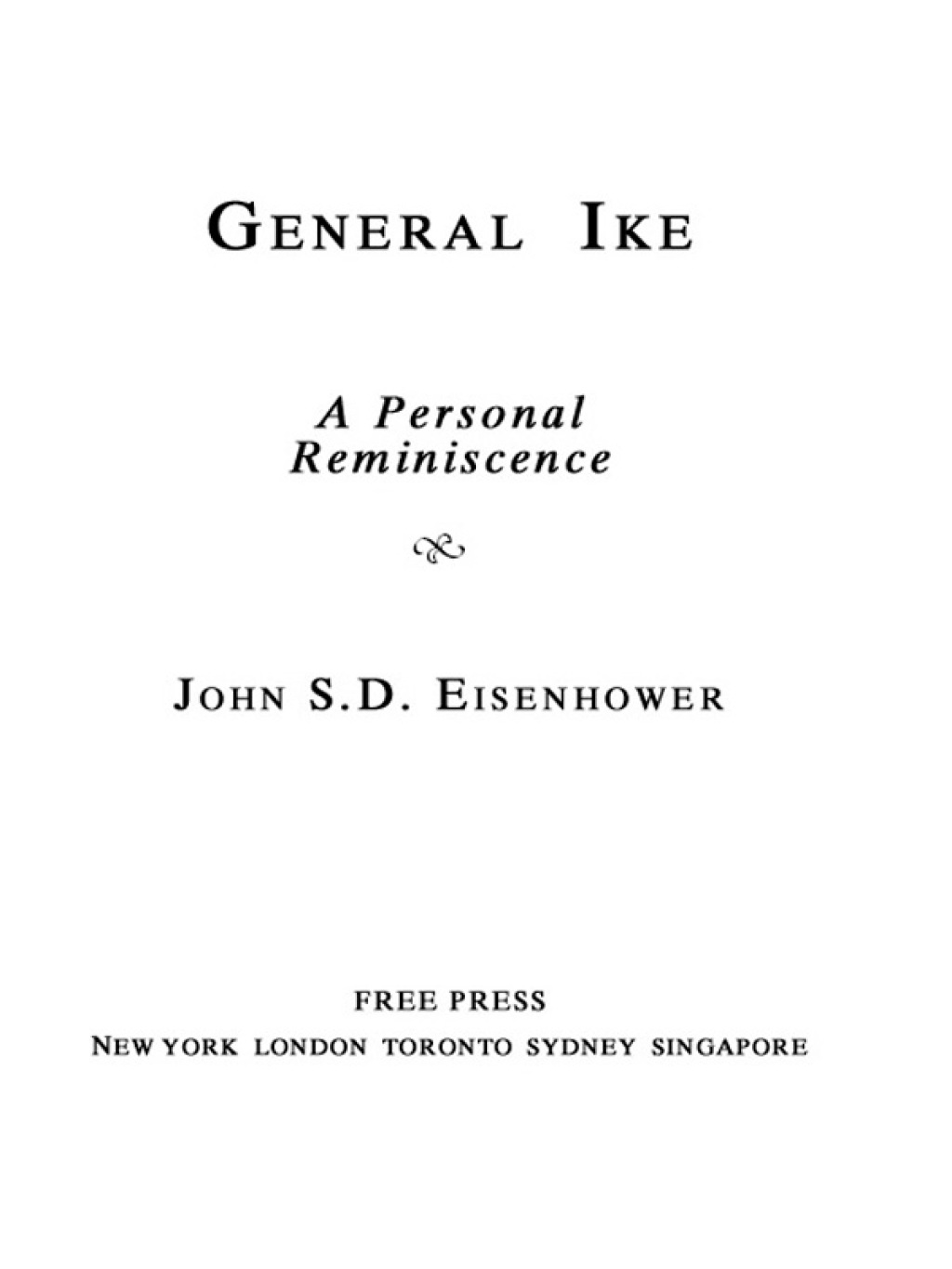 General Ike eBook