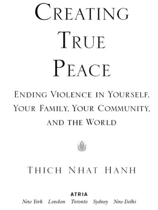 Cover image: Creating True Peace 9780743245203