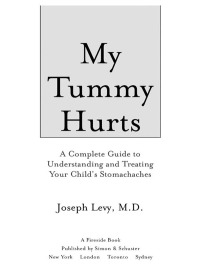 Cover image: My Tummy Hurts 9780743236065
