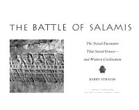 Cover image: The Battle of Salamis 9780743244510