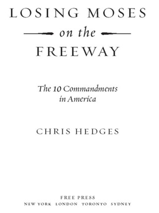 Cover image: Losing Moses on the Freeway 9780743255141