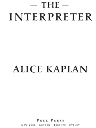 Cover image: The Interpreter 9780743254243
