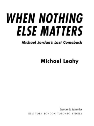 Cover image: When Nothing Else Matters 9780743254274