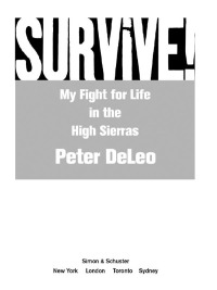 Cover image: Survive! 9780743270243