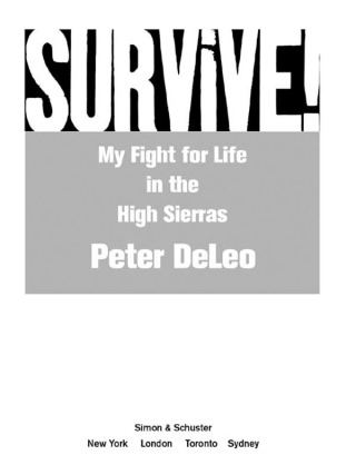 Cover image: Survive! 9780743270243