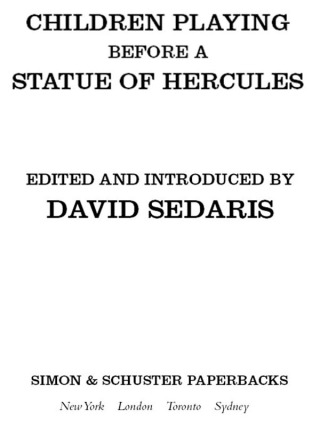Cover image: Children Playing Before a Statue of Hercules 9780743273947
