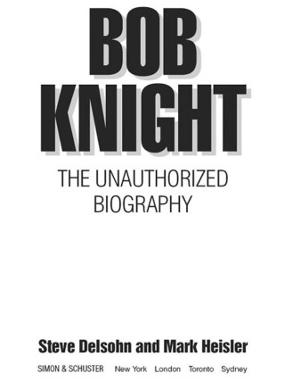 Cover image: Bob Knight 9780743462679
