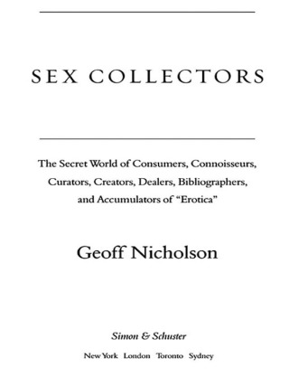 Cover image: Sex Collectors 9780743265874