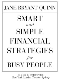 Cover image: Smart and Simple Financial Strategies for Busy People 9780743269957
